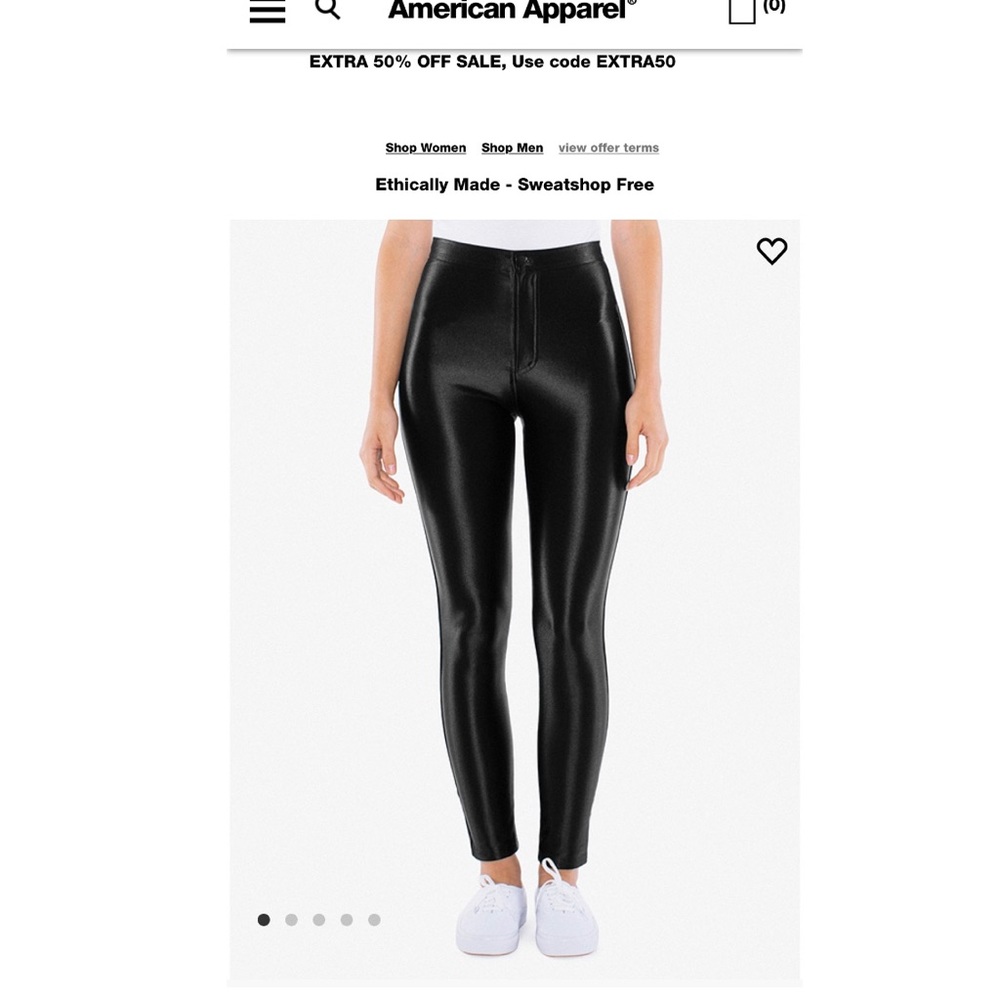 American Apparel Disco Pant